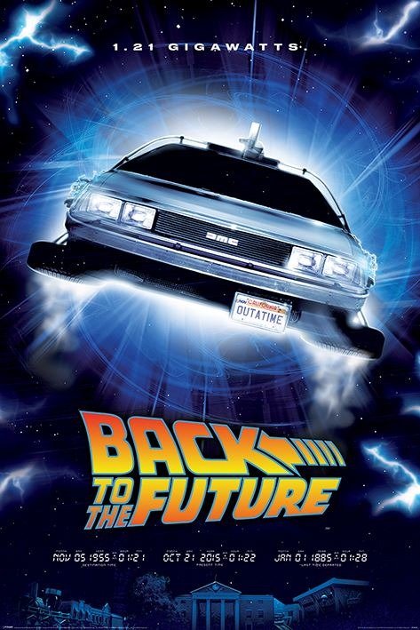 Cover for Back To The Future: Pyramid · BACK TO THE FUTURE - 1.21 Gigawatts - Poster 61x91 (Leksaker)