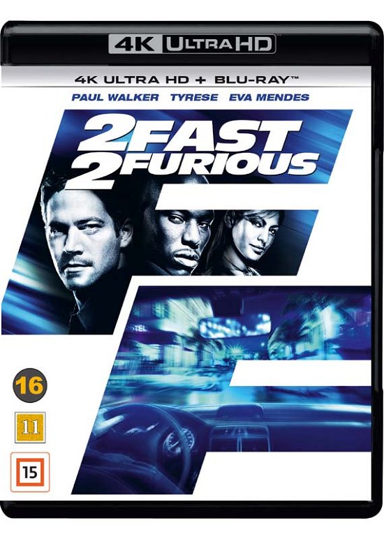 Cover for Fast and Furious · 2 Fast 2 Furious (4K UHD + Blu-ray) (2018)