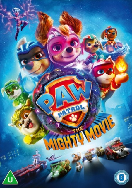 Cover for Cal Brunker · Paw Patrol: The Mighty Movie (DVD) (2023)