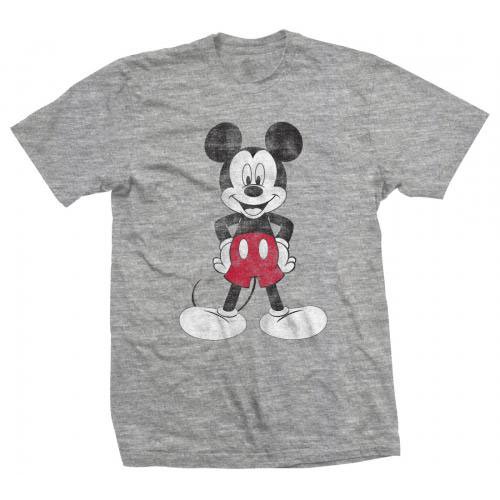 Mickey Mouse Unisex T-Shirt: Pose - Mickey Mouse - Merchandise -  - 5056561088358 - 