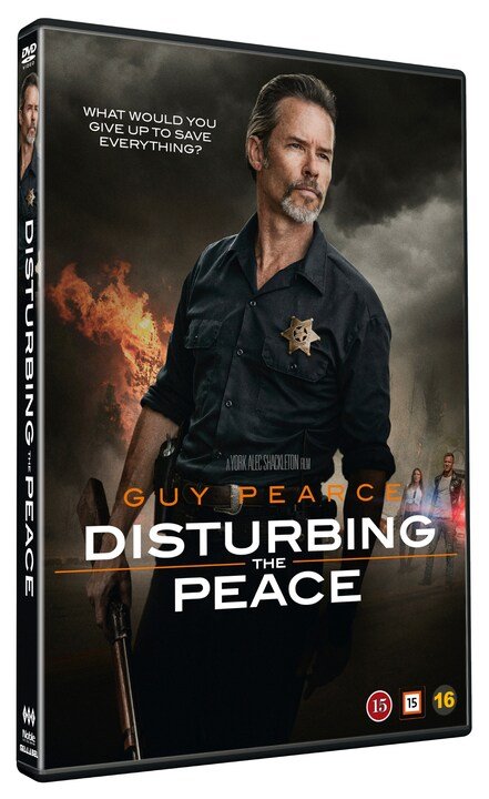 Cover for Guy Pearce · Disturbing the Peace (DVD) (2021)