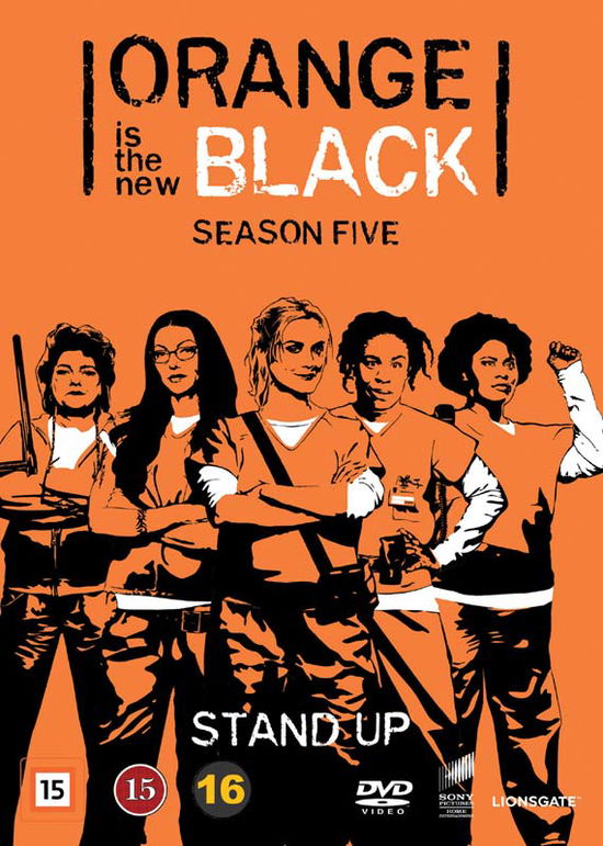 Cover for Orange is the New Black · Orange is the New Black - Season 5 (DVD) (2018)