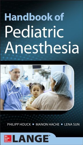 Cover for Philipp Houck · Handbook of Pediatric Anesthesia (Paperback Bog) [Ed edition] (2014)