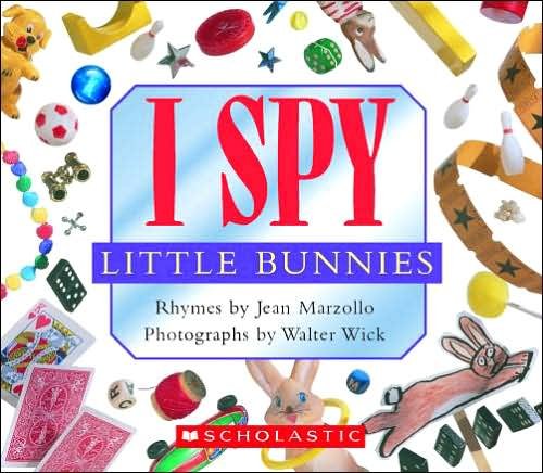 Cover for Jean Marzollo · I Spy Little Bunnies (with foil): A Book of Picture Riddles - I Spy (Board book) (2006)