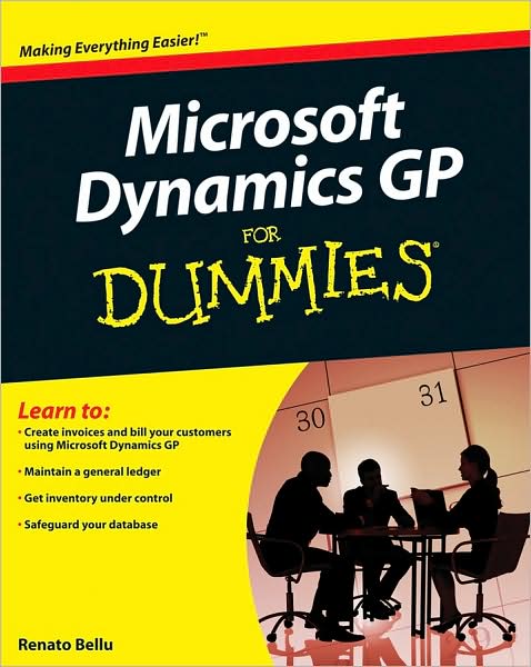 Cover for Renato Bellu · Microsoft Dynamics GP For Dummies (Paperback Book) (2008)