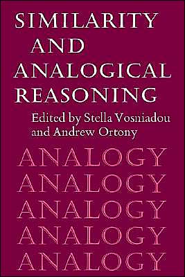 Cover for Workshop on Similarity and Analogy · Similarity and Analogical Reasoning (Paperback Book) (1989)