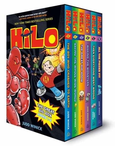Cover for Judd Winick · Hilo: The Great Big Box (Hardcover bog) (2020)