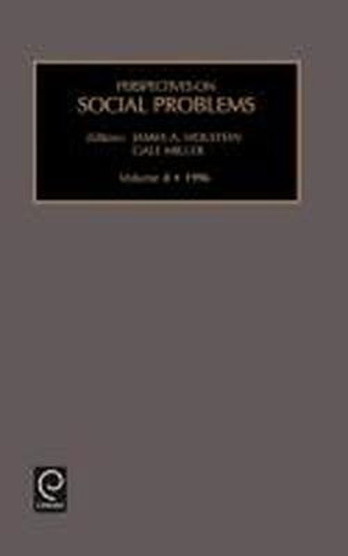 Cover for Holstein · Perspectives on social problems - Perspectives on Social Problems (Hardcover Book) (1996)