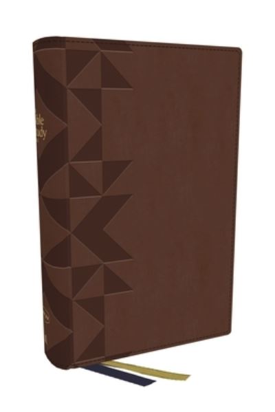 Cover for Sam O'Neal · NKJV, The Bible Study Bible, Leathersoft, Brown, Comfort Print (Leather Book) (2023)