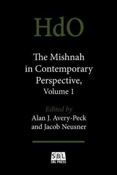 Cover for Jacob Neusner · The Mishnah in Contemporary Perspective, Volume 1 (Pocketbok) (2016)