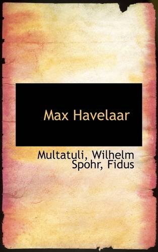 Cover for Multatuli · Max Havelaar (Paperback Bog) [German edition] (2009)