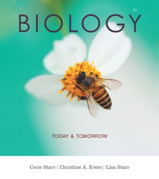 Cover for Starr, Cecie (N/A) · Biology Today and Tomorrow with Physiology (Pocketbok) (2015)