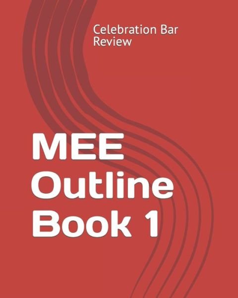 Cover for LLC Celebration Bar Review · Mee Outline Book 1 (Paperback Bog) (2012)