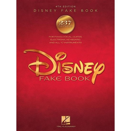 Cover for Hal Leonard Publishing Corporation · The Disney Fake Book: 4th Edition - 237 Songs (Bog) (2016)