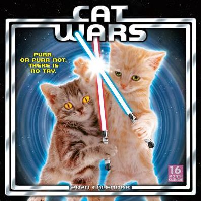 Cover for Sellers Publishing · Cat Wars 2020 Square Wall Calendar (Calendar) (2019)