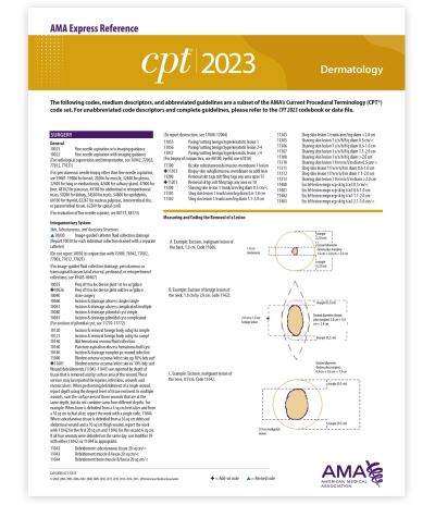 Cover for American Medical Association · CPT 2023 Express Reference Coding Card (Book) (2022)