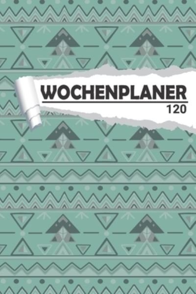 Cover for Aw Media · Wochenplaner Art Deco Abstraktes Muster (Taschenbuch) (2020)