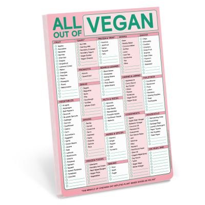 Cover for Knock Knock · Knock Knock All Out Of Vegan (with magnet) Classic Pad (Trycksaker) [Pastel edition] (2021)