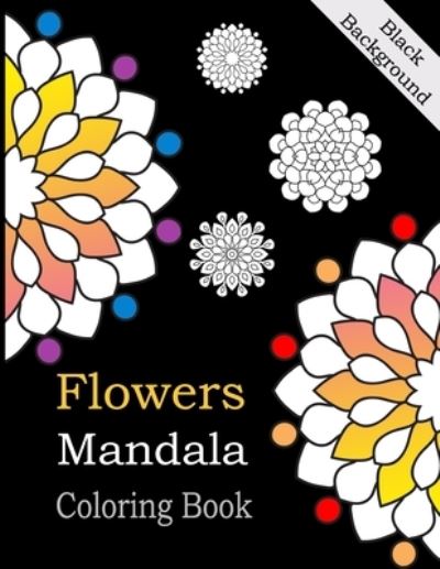 Cover for Susan Jones · Flowers Mandala Coloring Book (Paperback Book) (2019)