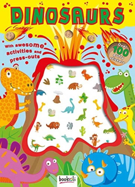 Cover for Dinosaurs - CSA - Puffy Sticker Windows (Book) (2020)