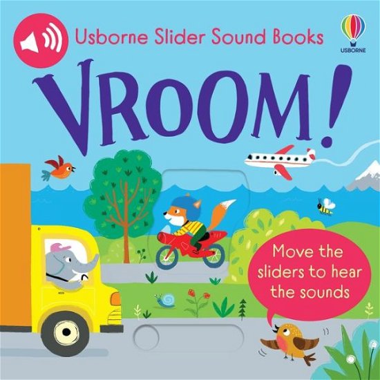 Cover for Sam Taplin · Vroom! - Slider Sound Books (Kartongbok) (2023)