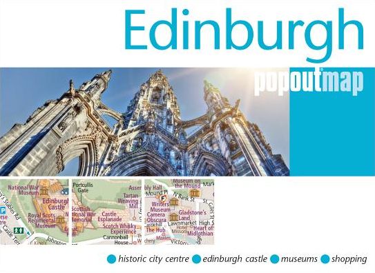 Cover for Popout Map · Edinburgh Popout Map (Bog) (2017)