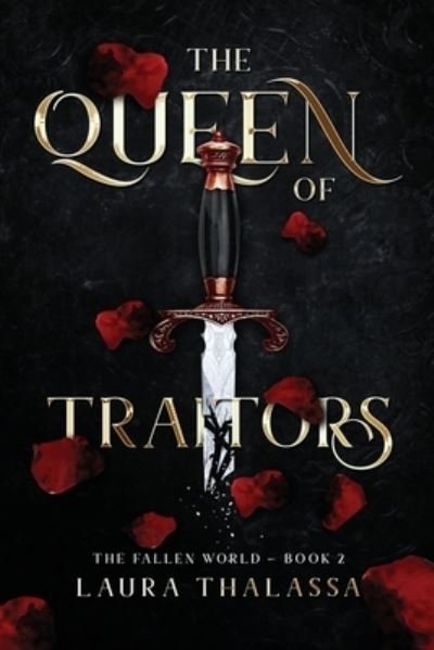 Cover for Laura Thalassa · The Queen of Traitors (The Fallen World Book 2) (Paperback Bog) (2021)