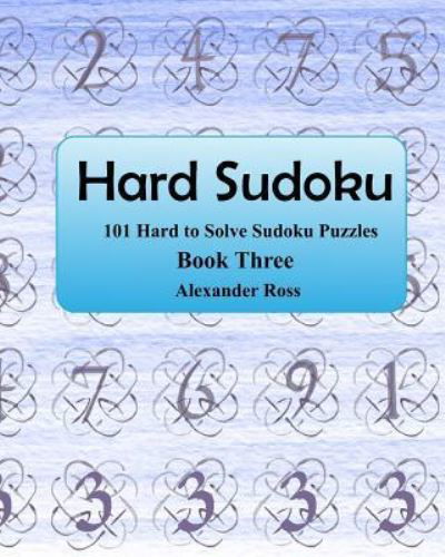 Cover for Alexander Ross · Hard Sudoku 3 (Pocketbok) (2017)