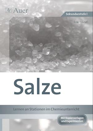 Cover for Erwin Graf · Salze - Lernen an Stationen im Chemieunterricht (Pamflet) (2017)