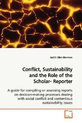 Cover for Morrison · Conflict, Sustainability and t (Bok)