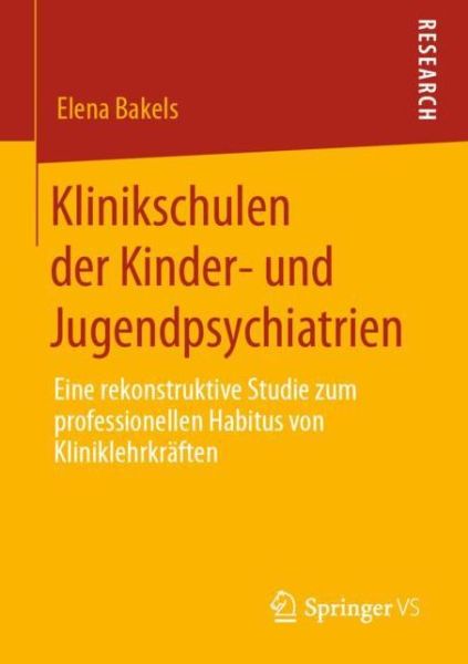 Cover for Bakels · Klinikschulen der Kinder- und Ju (Book) (2019)