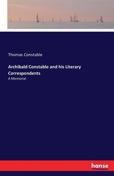 Cover for Constable · Archibald Constable and his L (Book) (2016)