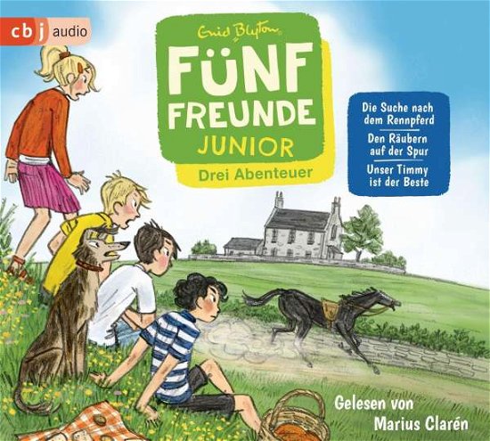 Fünf Freunde Junior-drei Abenteuer - Enid Blyton - Musiikki - Penguin Random House Verlagsgruppe GmbH - 9783837155358 - maanantai 25. lokakuuta 2021