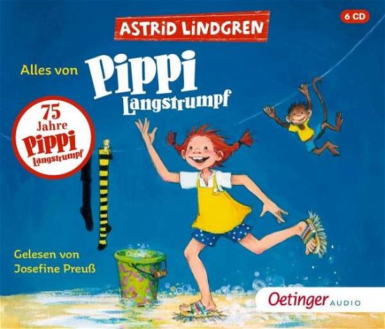 Cover for Astrid Lindgren · Alles Von Pippi Langstrumpf (CD) (2020)