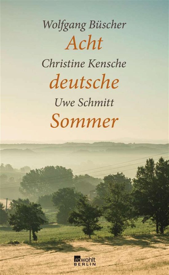 Cover for Büscher · Acht deutsche Sommer (Book)