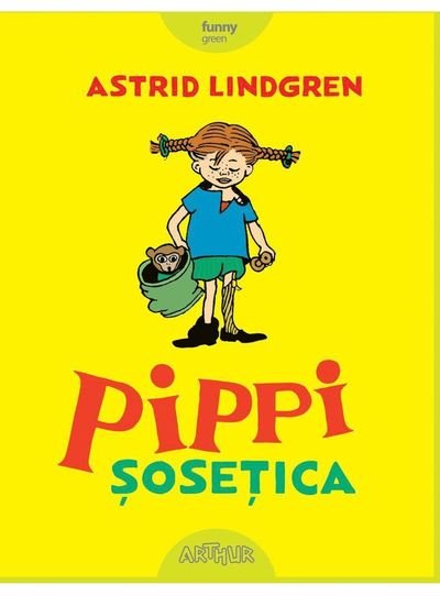 Cover for Astrid Lindgren · Pippi Sosetica (Innbunden bok) (2020)