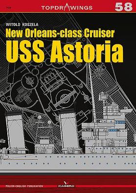 Cover for Witold Koszela · New Orleansclass Cruiser USS Astoria - Top Drawings (Paperback Book) (2018)