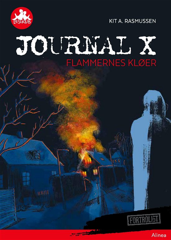 Cover for Kit A. Rasmussen · Læseklub: Journal X - Flammernes kløer, Rød Læseklub (Bound Book) [1e uitgave] (2018)