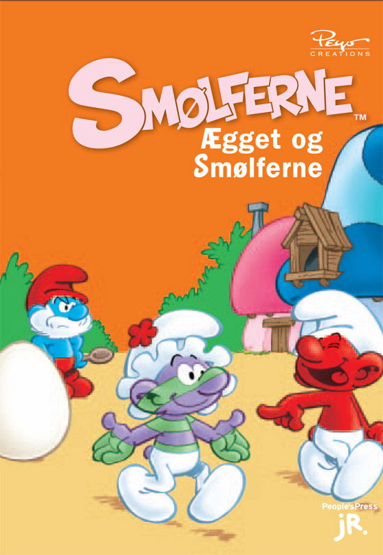 Cover for Peyo · Ægget og smølferne (Hardcover bog) [1. udgave] (2011)