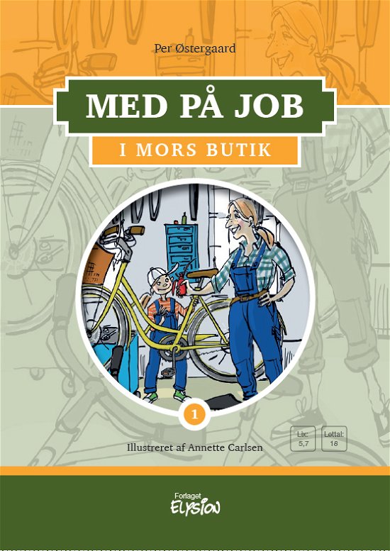 Cover for Per Østergaard · Med på job 1: I Mors butik (Hardcover bog) [1. udgave] (2019)