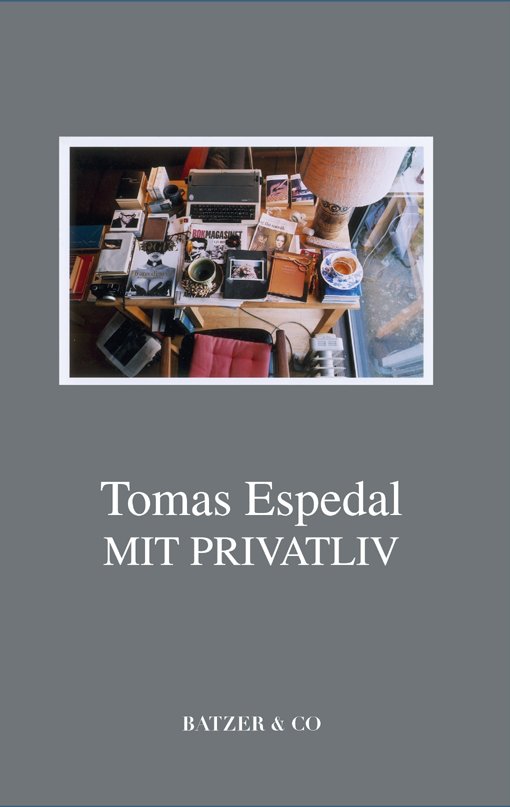 Cover for Tomas Espedal · Mit privatliv (Sewn Spine Book) [1e uitgave] (2022)