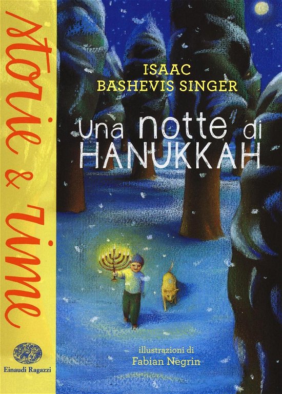 Cover for Isaac Bashevis Singer · Una Notte Di Hanukkah. Ediz. A Colori (Bok)