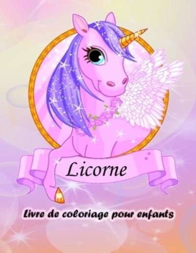 Cover for Thomas D · Livre de coloriage de licornes pour les enfants (Paperback Book) (2022)