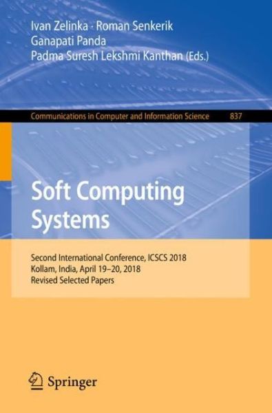 Cover for Soft Computing Systems (Book) [1st ed. 2018 edition] (2018)