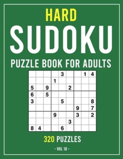 Cover for Agenda Book Edition · Hard Sudoku Book for Adults (Paperback Book) (2020)