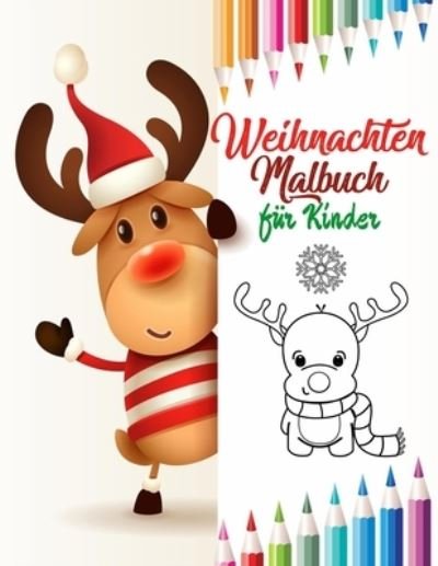 Cover for Karl Smith · Weihnachten Malbuch fur Kinder (Paperback Book) (2020)