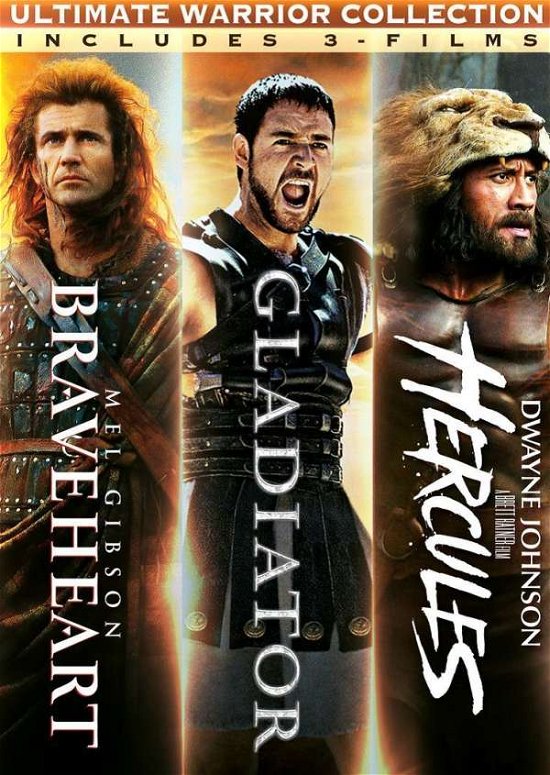 Cover for Braveheart / Gladiator / Hercules Triple Pack (DVD) (2017)