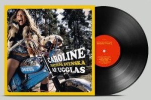 Cover for Af Ugglas Caroline · Jopin På Svenska (Svart Vinyl) (LP) (2023)
