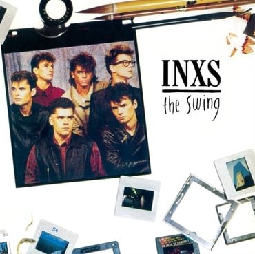Cover for Inxs · The Swing (Bluejay Opaque Vinyl) (Rocktober Exclusive) (VINYL) (2022)