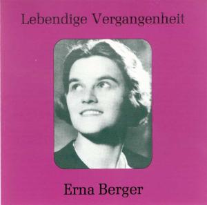 Cover for Erna Berger · Operatic Recital 1 (CD) (1995)